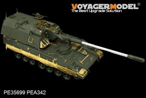 Voyager Metal etching parts for upgrading PE35699 PzH2000 155mm self propelled howitzer