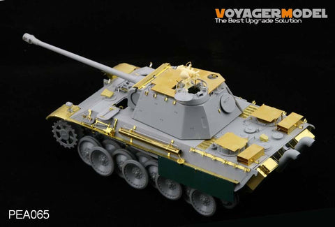 Voyager PEA065 No. 5 tank Leopard A/Leopard G vehicle Air Defense additional deck modification metal etching pieces