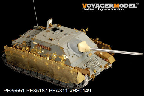 Voyager model metal etching sheet PE35551 4 destroyer chariot 70 (A) temporary project upgrading metal etch