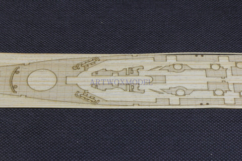 ARTWOX MENG PS-004 US Missouri Battleship Gas-Free Precolor Wood Deck AW20174A