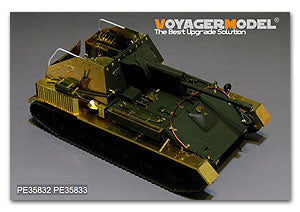 Voyager Model etching sheet PE35832 Soviet SU-76 self-propelled anti-tank gun upgrade for metal etching(T)