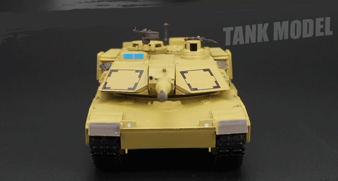 Authentic HengLong 1/72 German Tiger Tank American M1A2 Tank movable static Model Collection gifts