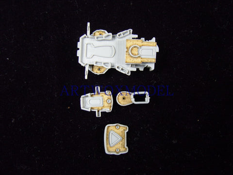 Artwox model wooden deck for Trumpeter 05767 German cruiser Eugen Prince 1945 wooden deck AW20033