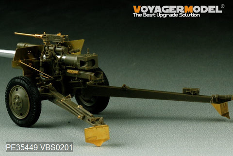 Voyager PE3549 m5 ( m1 gun rack ) anti-tank gun / m2 a1 howitzer metal etcher for upgrade