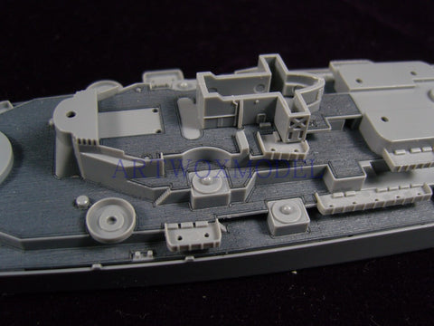 Artwox model wooden deck for tamiya 31613 us b b - 63 USS Missouri blue wood deck aw 20064