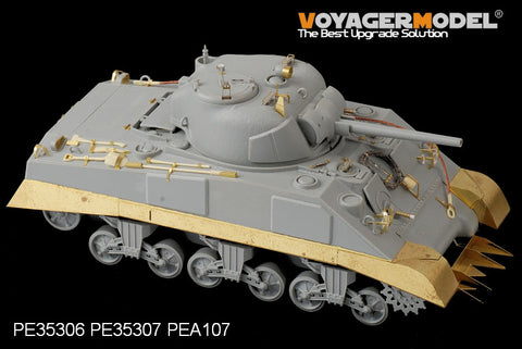 Voyager PE35306 Metal etching for upgrading of the M4/M4DV "Sherman" tank