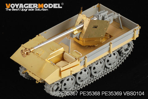 Voyager Model Metal Etching Sheet PE35367 stair RSO self propelled antitank gun upgrade base metal etch