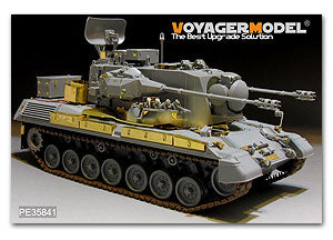 Voyager Model etching sheet PE35841 modern German cheetah self propelled antiaircraft gun A2 type basic modification