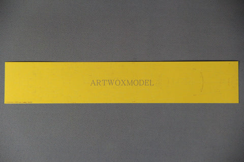 Artwox model wooden deck for tamiya 31614 new jersey b b - 62 battleship 3m covered paper wood deck PE am 20004a
