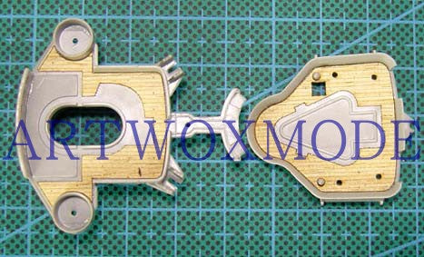 ARTWOX Model Wooden Deck for Revell 05040 deck AW10007 of the German battleship Bismarck