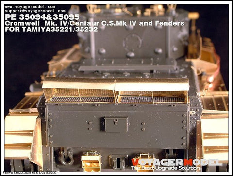 Voyager Model Metal Etching Sheet PE35095 Cromwell Mk.II/ half wing C.S.Mk.IV wing panel