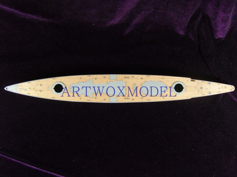 Artwox model wooden deck for Academy 14103 Admiral Graf Spee wooden deck AW10049