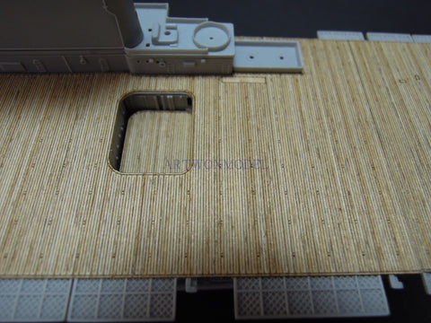 Artwox model wooden deck for trumpeter 05716 U.S. CV-2 aircraft carrier Lexington 1942 wooden deck AW20133