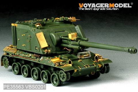 Voyager PE35563 Metal etch for upgrade and Transformation of AUF1 155mm Self-propelled Howitze