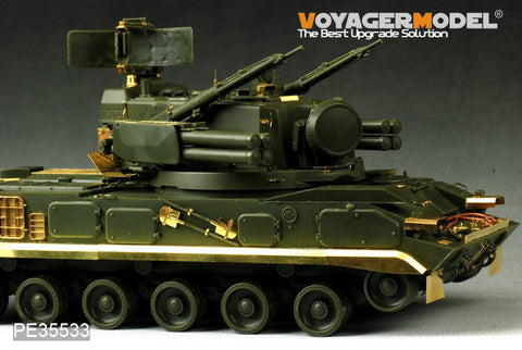 Voyager PE35533 2S6M "Tunguska" artillery integrated mobile air defense system metal etching