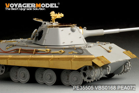 Voyager PE35505 World War II German E-50 plan upgrade of the chariot with metal etch (trumpeter)