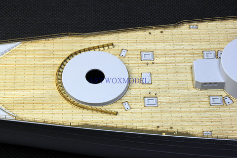 Artwox model wooden deck for Hobby boss 86507 Battleship Wood Deck AW10141, Strasbourg, France