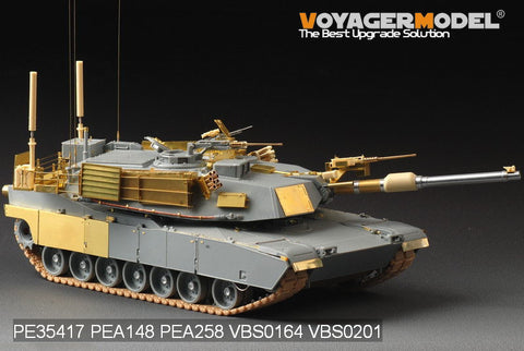 Voyager model metal etching sheet PE 35417 m1 a1 tusk 1 Abrams main battle tank upgrade metal etching kit