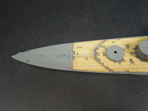 Artwox model wooden deck for tamiya 31617 - inch counterattack battle cruiser wood deck aw 20121