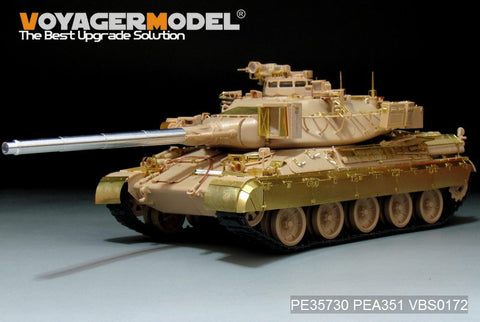 Voyager model metal etching sheet PE35730 France AMX-30B2 main battle tank upgrade metal etching parts