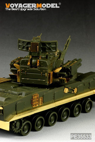 Voyager PE35533 2S6M "Tunguska" artillery integrated mobile air defense system metal etching