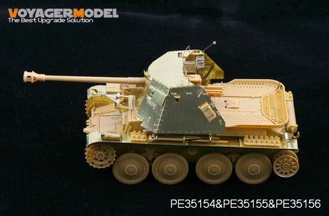 Voyager model metal etching sheet PE35154 world war ii german mink iiih self-propelled anti-tank gun upgrade kit