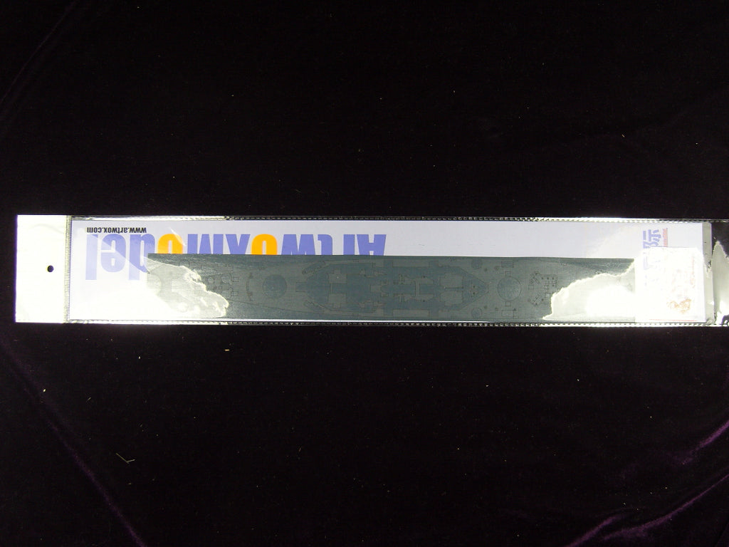 Artwox model wooden deck for tamiya 31613 us b b - 63 USS Missouri blue wood deck aw 20064