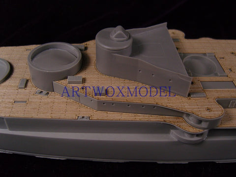 ARTWOX Model Wooden Deck for /Combrig3534FH tiger battleship cruiser wooden deck AW10073