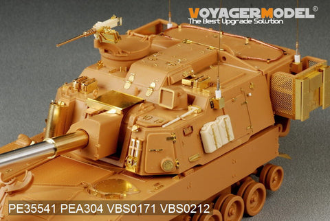 Voyager model metal etching sheet PE35541 M109A6 etching parts for escalation retrofitting of "chivalrous" self propelled howitzer (T/I)