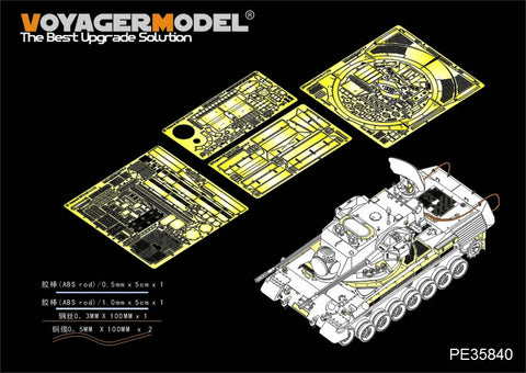 Voyager Model etching sheet PE35840 Modern German Cheetah Self-Defense Gun Type A1 basic retrofit