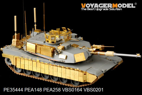 Voyager model metal etching sheet PE35444 M1A2SEP TUSK2 "Abrams" chariot upgraded with etched parts (Dragon)