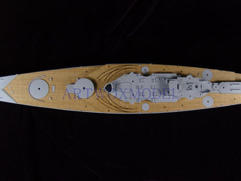 Artwox model wooden deck for Heller 81073 Dunkirk battleship wooden deck AW50018