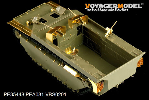 Voyager model metal etching sheet PE35448 LVT-4 "buffalo" amphibious armored vehicles upgraded with etched parts (AFV)