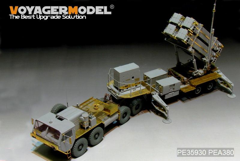 Voyager Model Metal Etching Sheet PE35930 modern American M983 and MIM-104F patriot 3 launch platform basic transformation