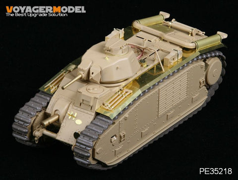 Voyager model metal etching sheet PE35218 German army B1bis heavy duty vehicle upgrade metal etch Kit