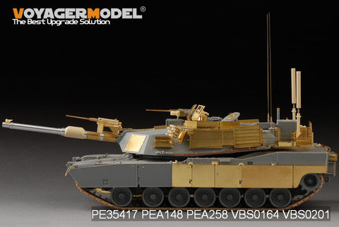 Voyager model metal etching sheet PE 35417 m1 a1 tusk 1 Abrams main battle tank upgrade metal etching kit