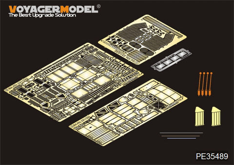 Voyager PE35489 Sd. Kfz .231 Metal etching for initial upgrade of eight armoured reconnaissance vehicles