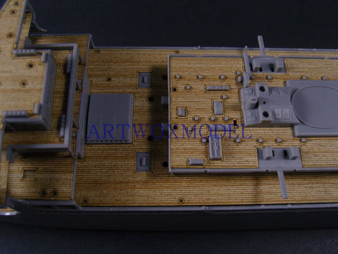 Artwox model wooden deck for Hasegawa 40082 Japan Ikekawa Maru Pill Diving Master Ship AW10085