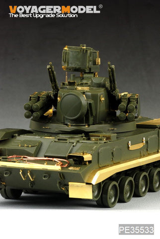 Voyager PE35533 2S6M "Tunguska" artillery integrated mobile air defense system metal etching