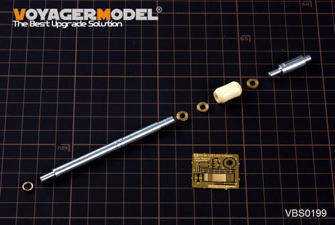 Voyager model metal etching sheet VBS0199 Modern German Rh-M-120 L/55 120mm gun barrel(used for Leopard 2A6)