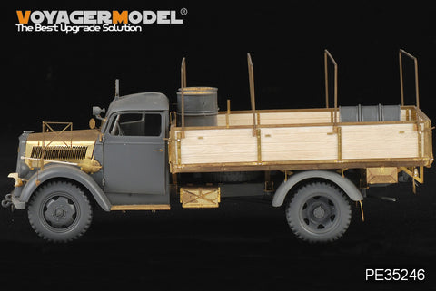 Voyager PE 35246 World War II Opel "Lightning" 3 ton truck upgrade for metal etching parts