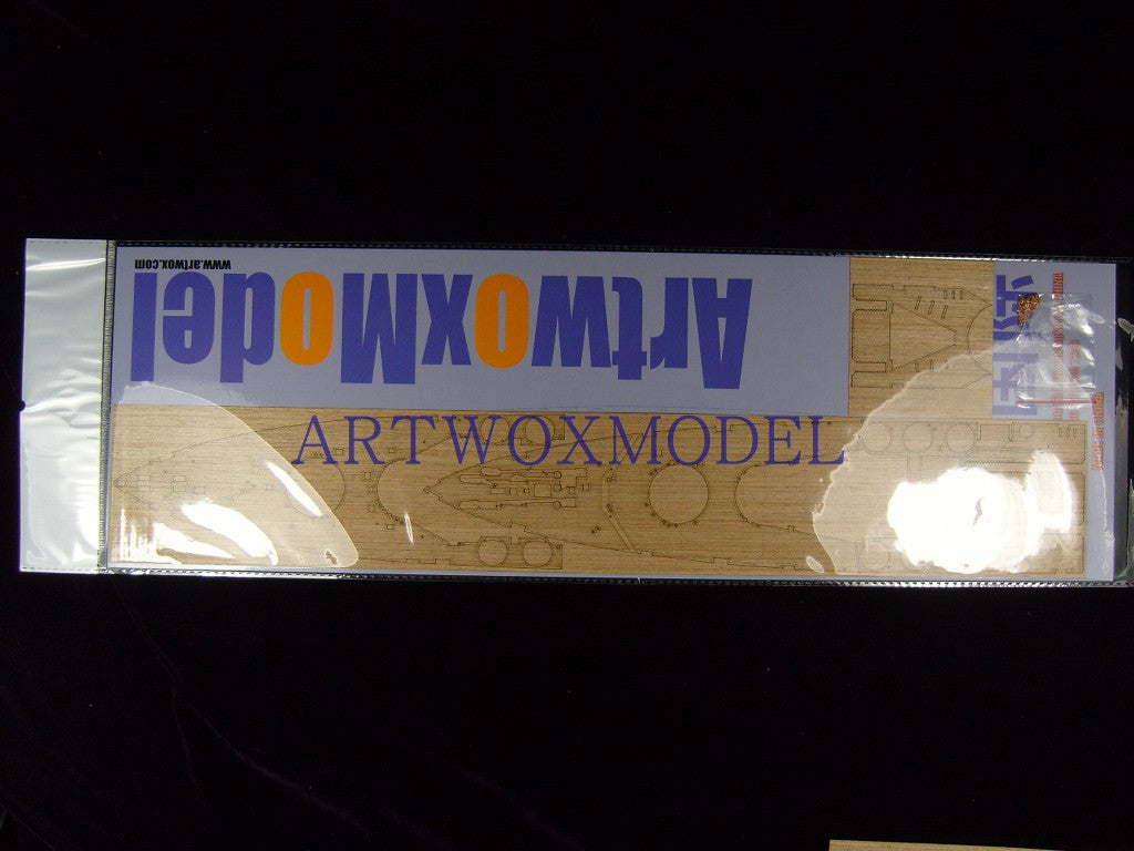 Artwox model wooden deck for trumpeter 05324 queen Elizabeth battleship 1943 wood deck aw 10055