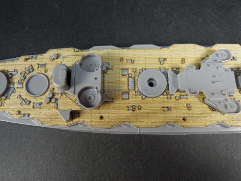 Artwox model wooden deck for Qingdao society 050880 Japanese Navy ship 1938 AW20122