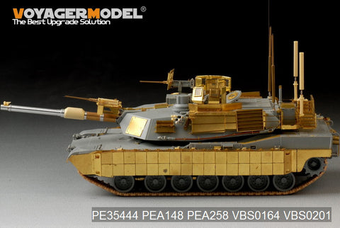 Voyager model metal etching sheet PE35444 M1A2SEP TUSK2 "Abrams" chariot upgraded with etched parts (Dragon)