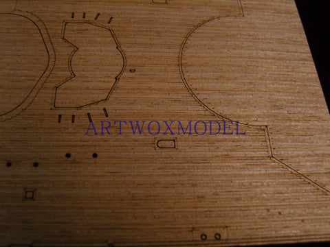 Atthox model wood deck TAMIYA 78025