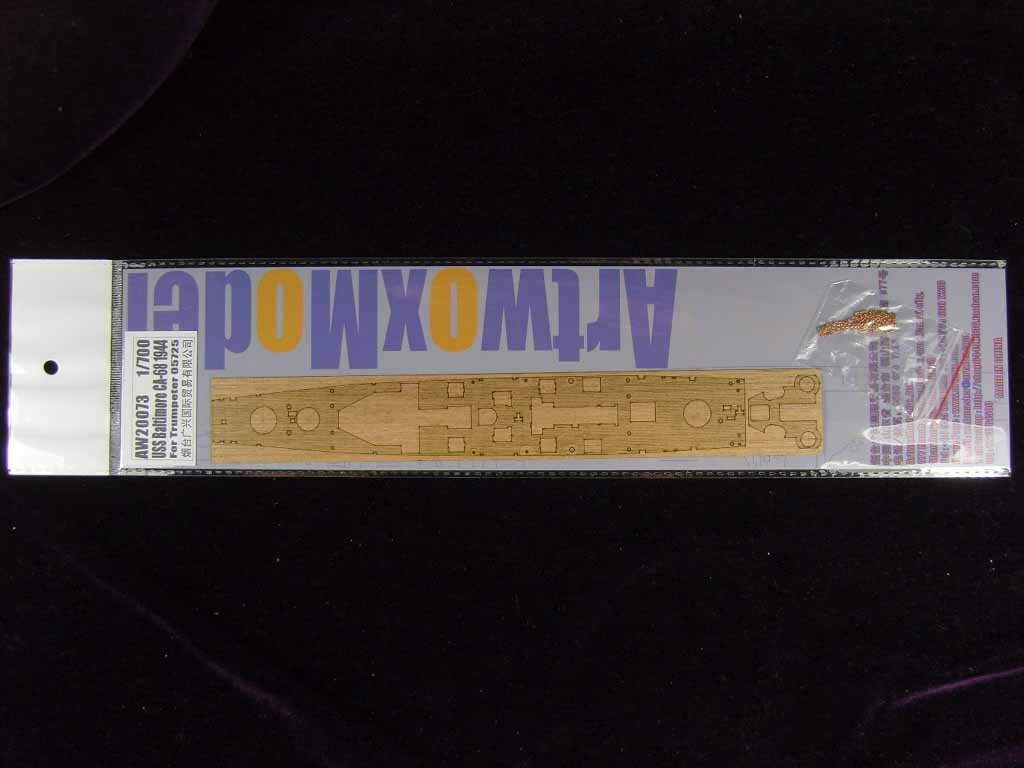 ARTWOX Trumpeter 05725 American Baltimore Heavy Cruiser 1944 Wood Deck AW20073
