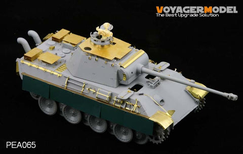 Voyager PEA065 No. 5 tank Leopard A/Leopard G vehicle Air Defense additional deck modification metal etching pieces