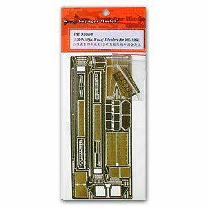 Voyager model metal etching sheet PE350804 Revamping metal etch of E type anti-mud plate of (Dragon)