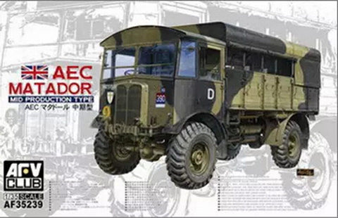 Voyager model metal etching sheet PE35735 AEC "Matador" artillery tractor traction medium term upgrade using metal etched parts