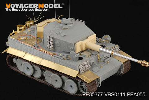 Voyager PE35377 6 heavy combat vehicle tiger type mid-term upgrade metal etch (Weilong 6660)